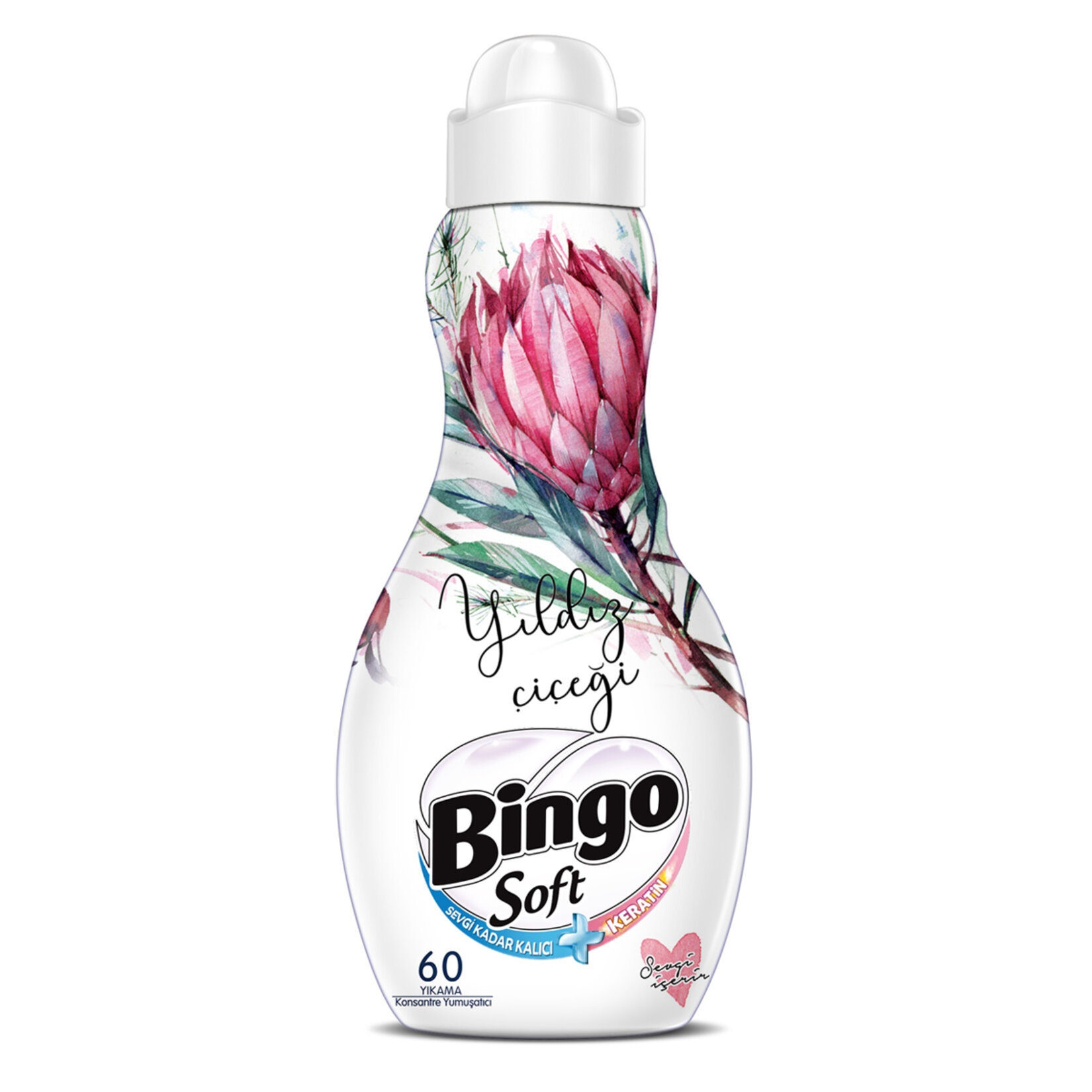 фото Кондиционер для белья bingo soft концентрат цветок 1,44 л