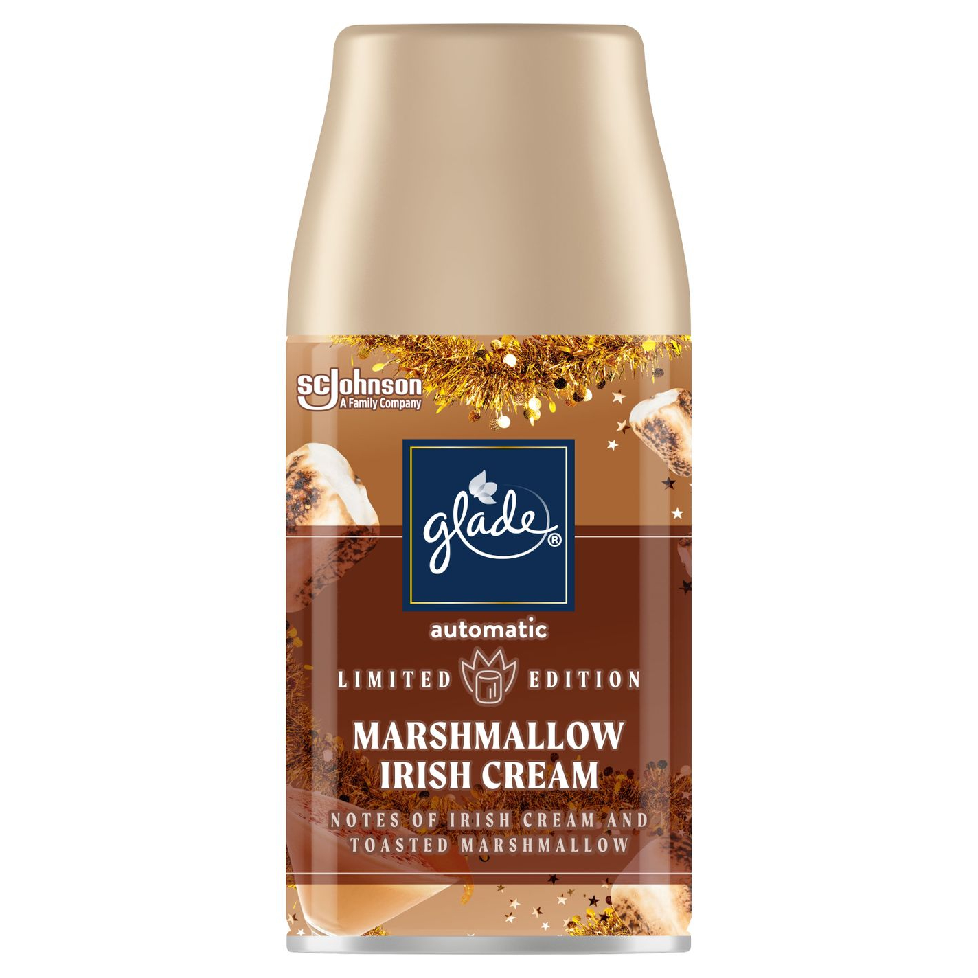 Освежитель воздуха Glade сменный баллон Marshmallow Irish Cream, 269 мл