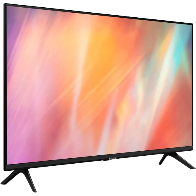 Телевизор Samsung UE43AU7002UXRU 2022, цвет черный - фото 3
