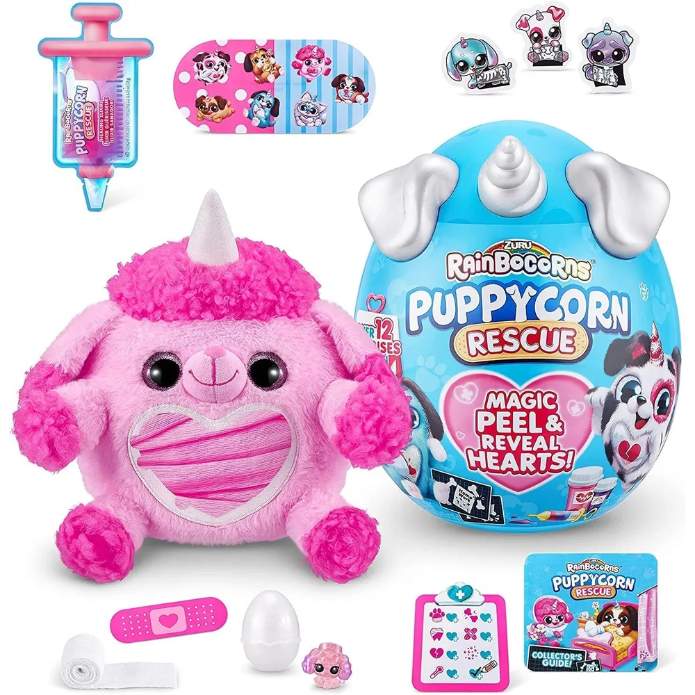 фото Игрушка zuru rainbocorns puppycorn rescue surprise сюрприз в яйце в ассортименте