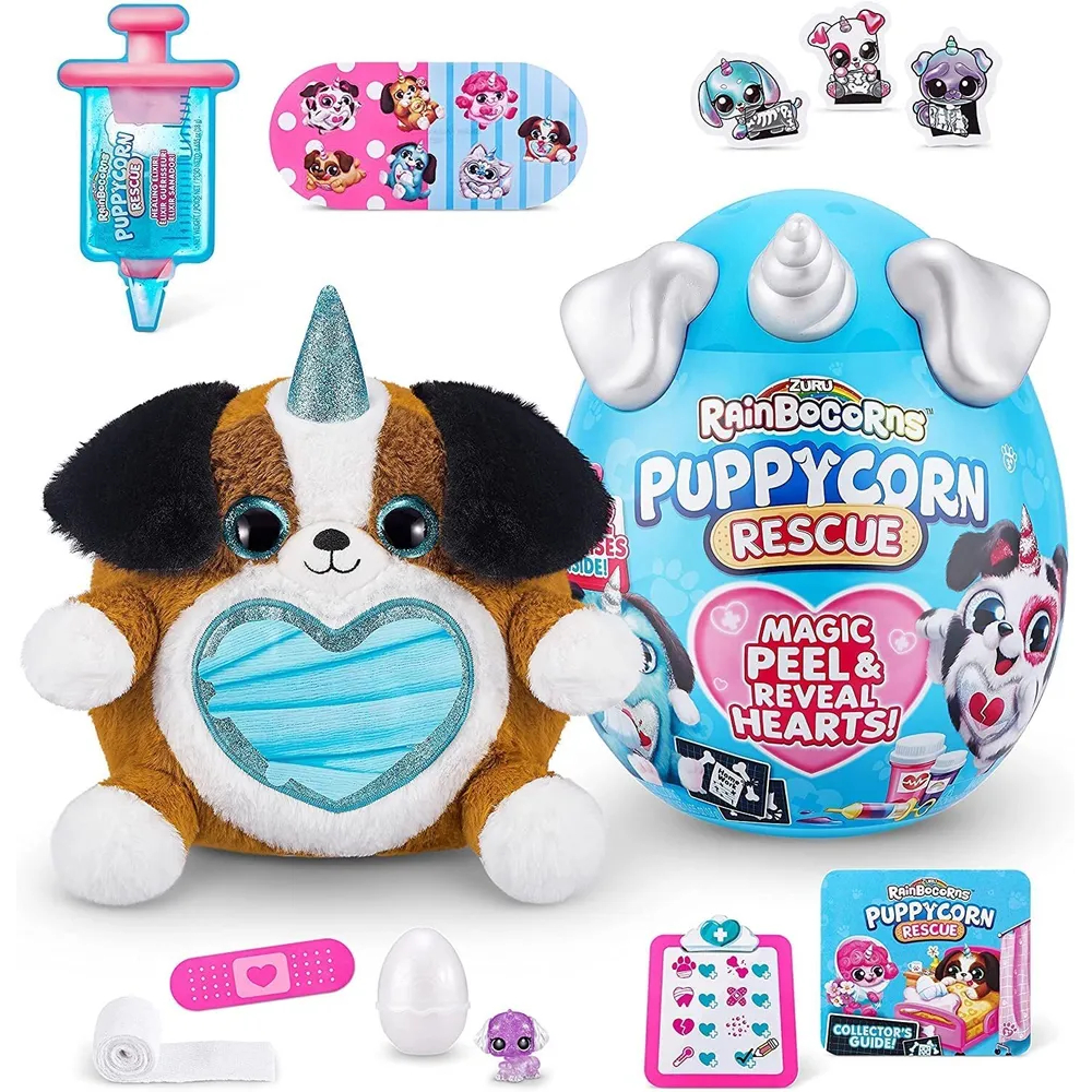 фото Игрушка zuru rainbocorns puppycorn rescue surprise сюрприз в яйце в ассортименте