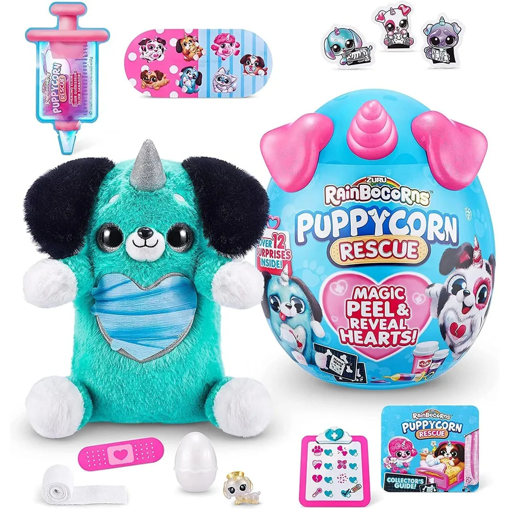 фото Игрушка zuru rainbocorns puppycorn rescue surprise сюрприз в яйце в ассортименте