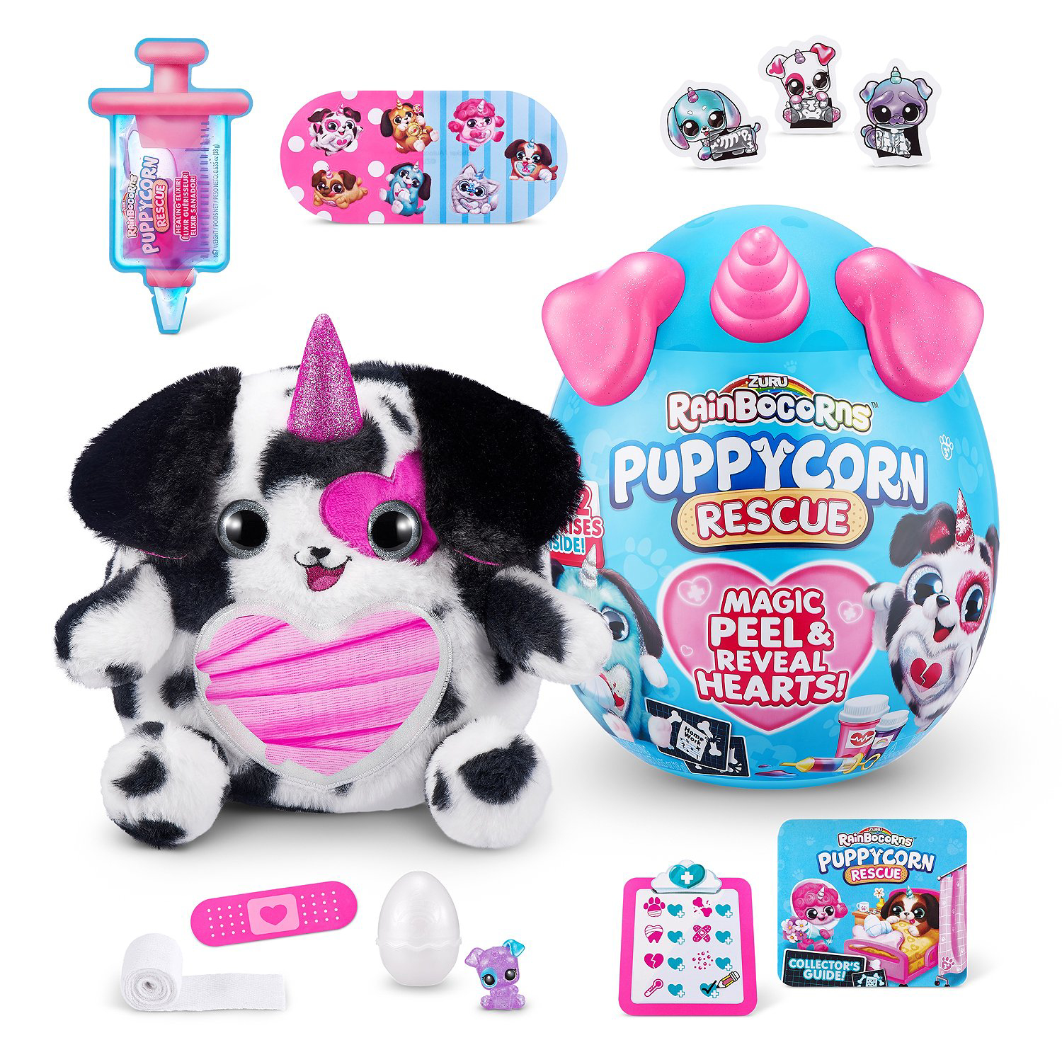 фото Игрушка zuru rainbocorns puppycorn rescue surprise сюрприз в яйце в ассортименте