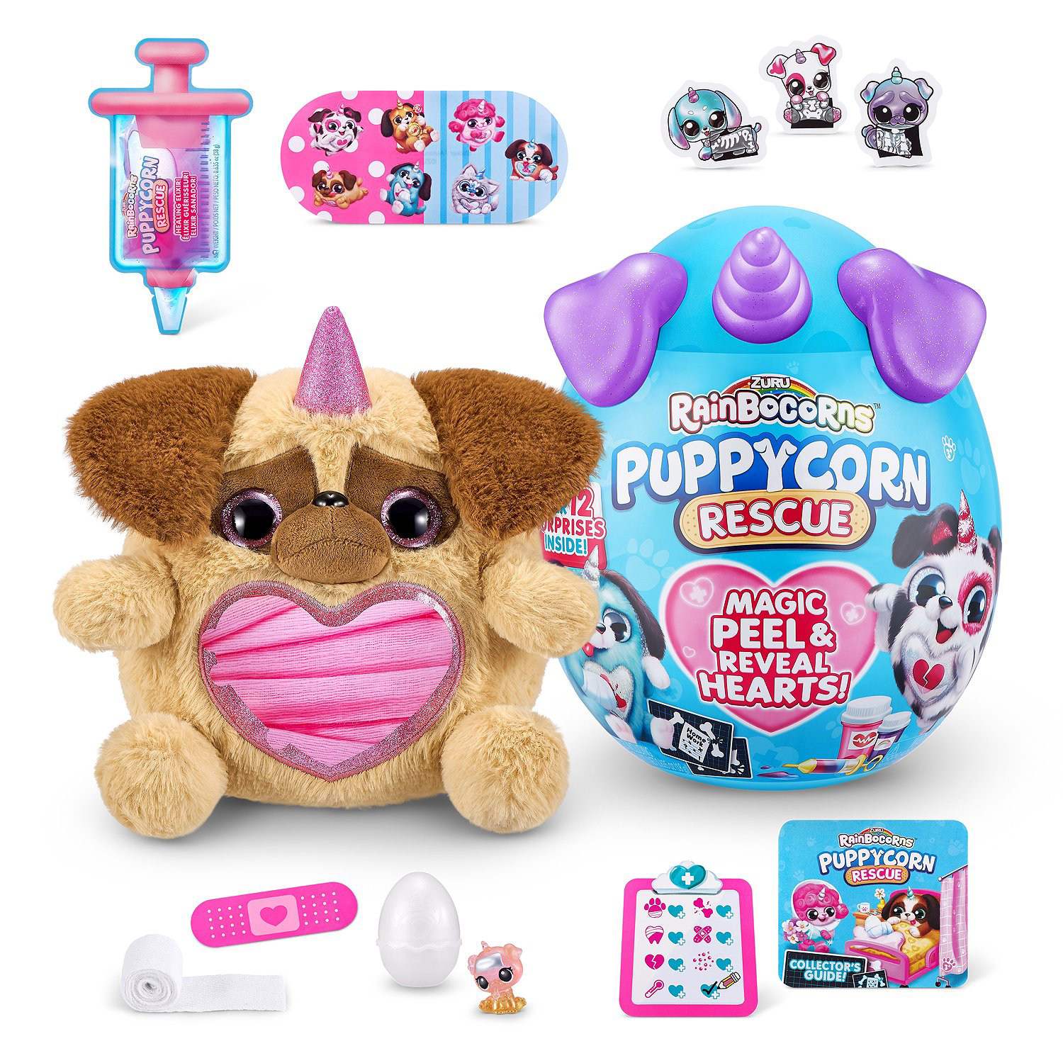 фото Игрушка zuru rainbocorns puppycorn rescue surprise сюрприз в яйце в ассортименте