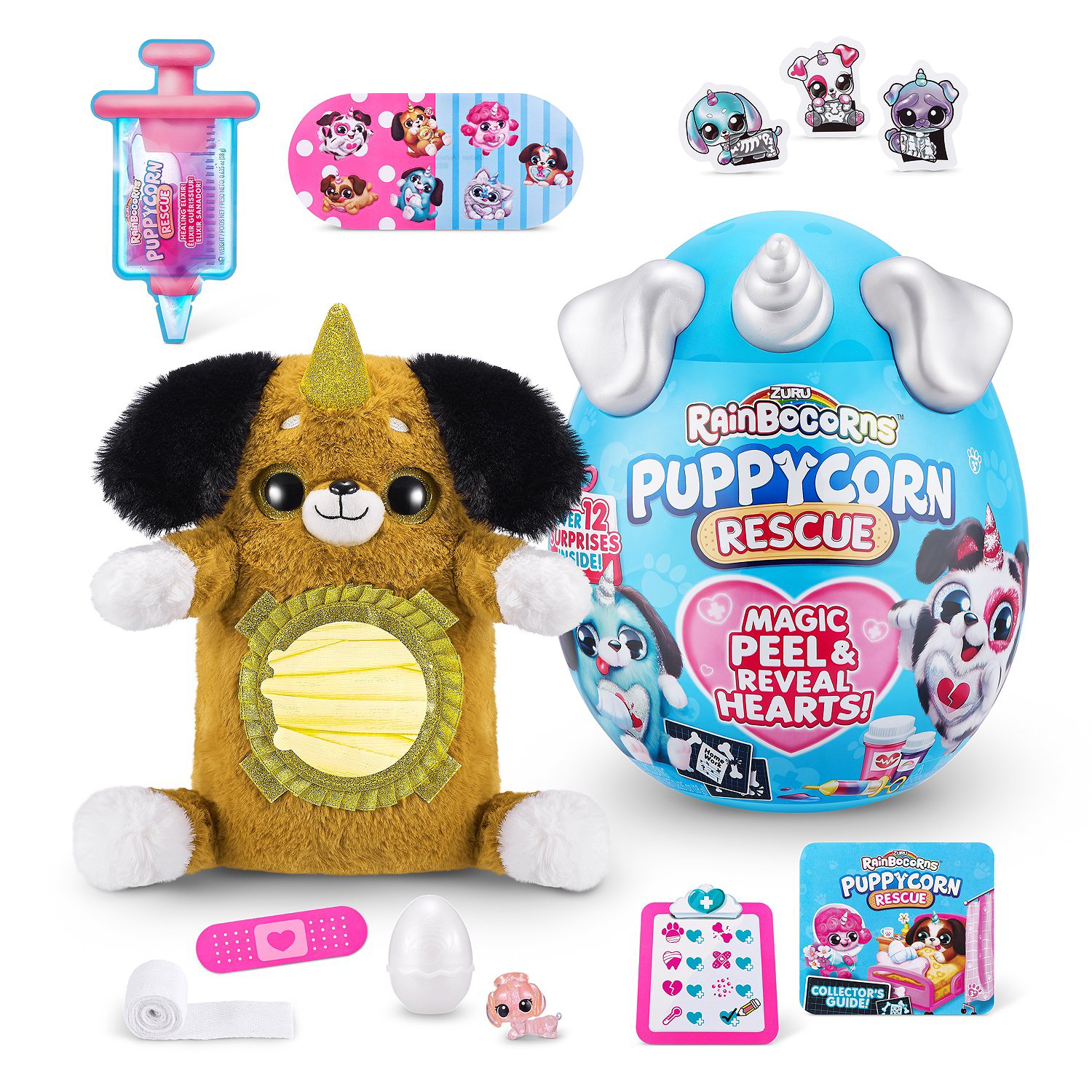 фото Игрушка zuru rainbocorns puppycorn rescue surprise сюрприз в яйце в ассортименте