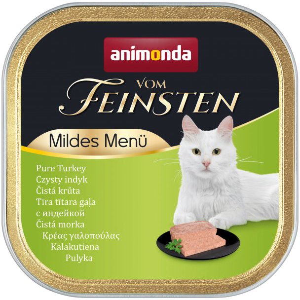 Корм для кошек ANIMONDA Vom Feinsten Mildes Menu с индейкой 100 г