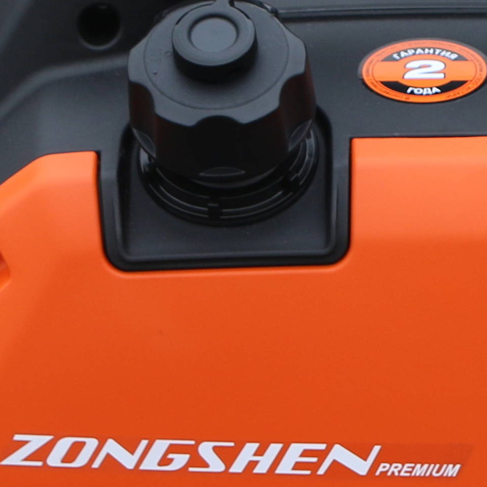 Бензиновый генератор Zongshen инверторный BQH 2200E, цвет оранжевый 148 FD/PRE - фото 5