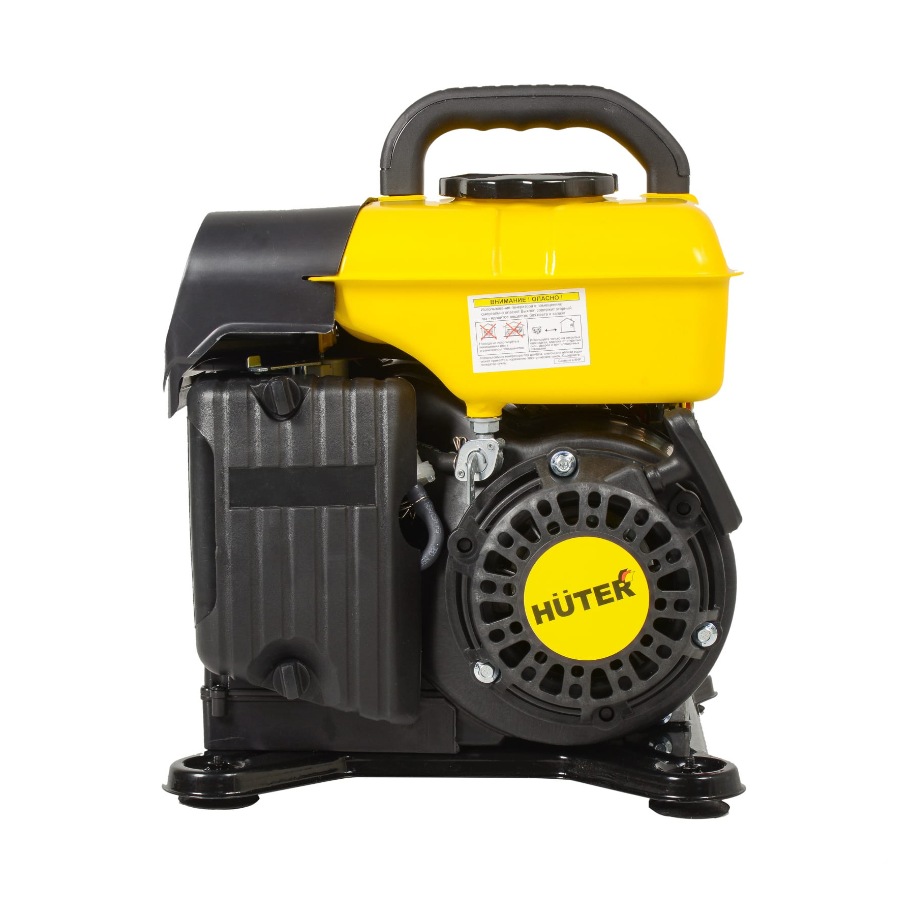Бензиновый генератор HUTER инверторный DN1500i, цвет жёлтый - фото 5