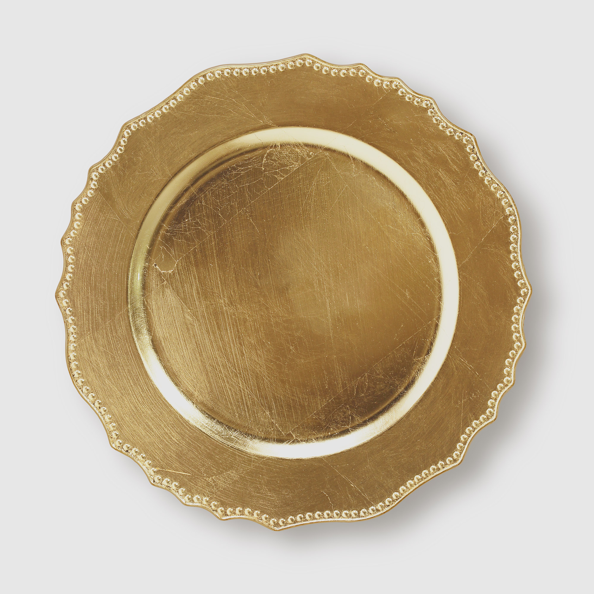 Тарелка под горячее Mercury Tableware Royal 33 см золото
