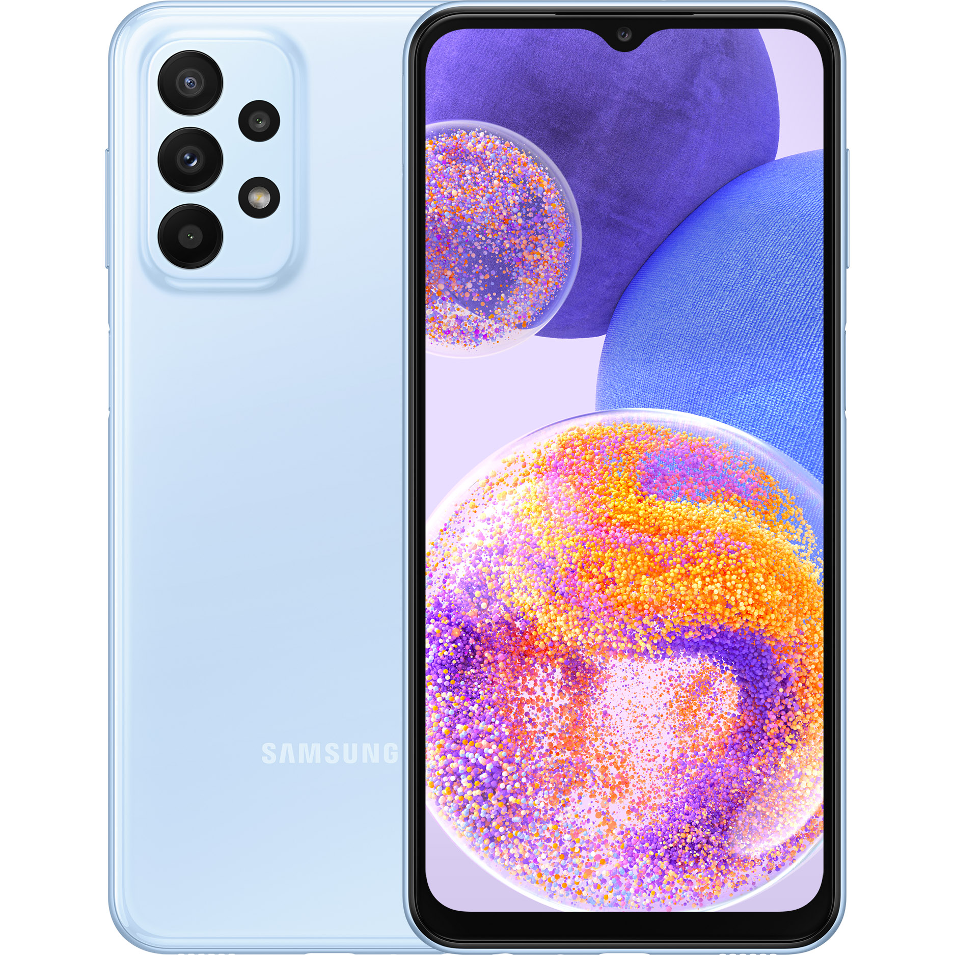 фото Смартфон samsung galaxy a23 64 г голубой