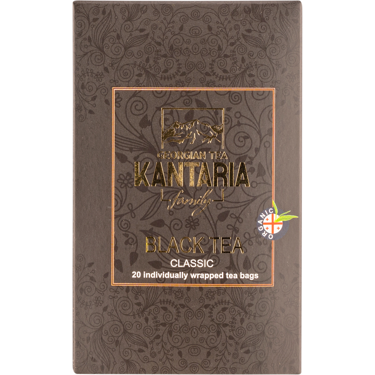 Черный чай Kantaria классический 20 пирамидок