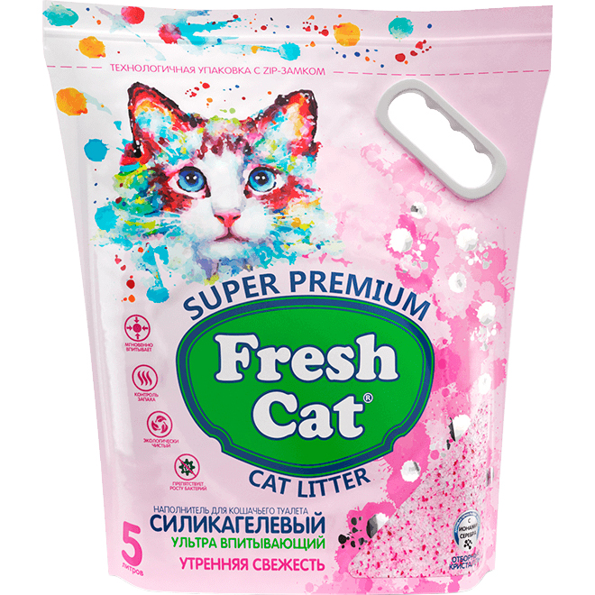 фото Наполнитель fresh cat утренняя свежесть 5 л