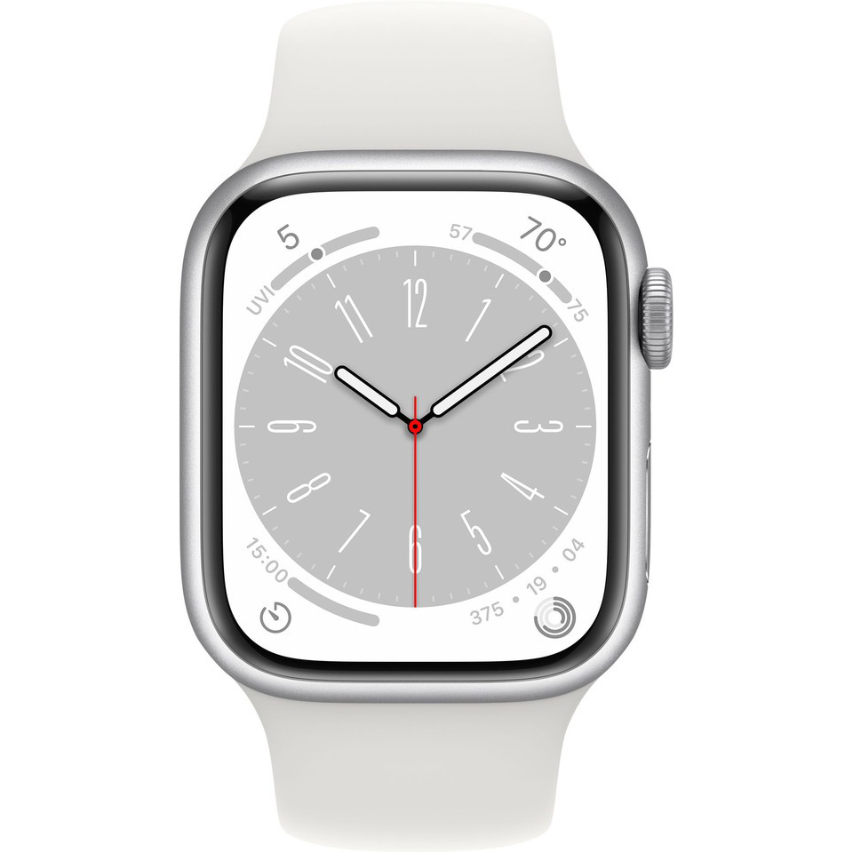 Смарт-часы Apple Watch Series 8 41 мм S/M MP6L3LL/A серебристый