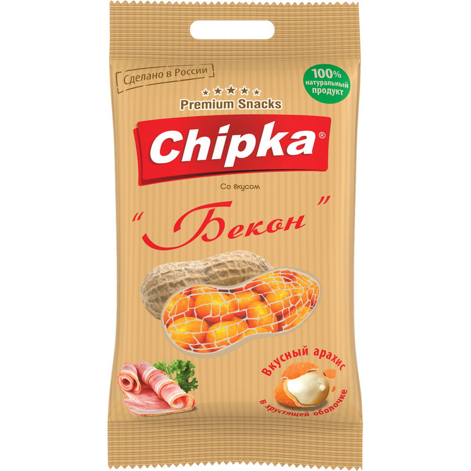 Арахис Chipka со вкусом бекон 40 г
