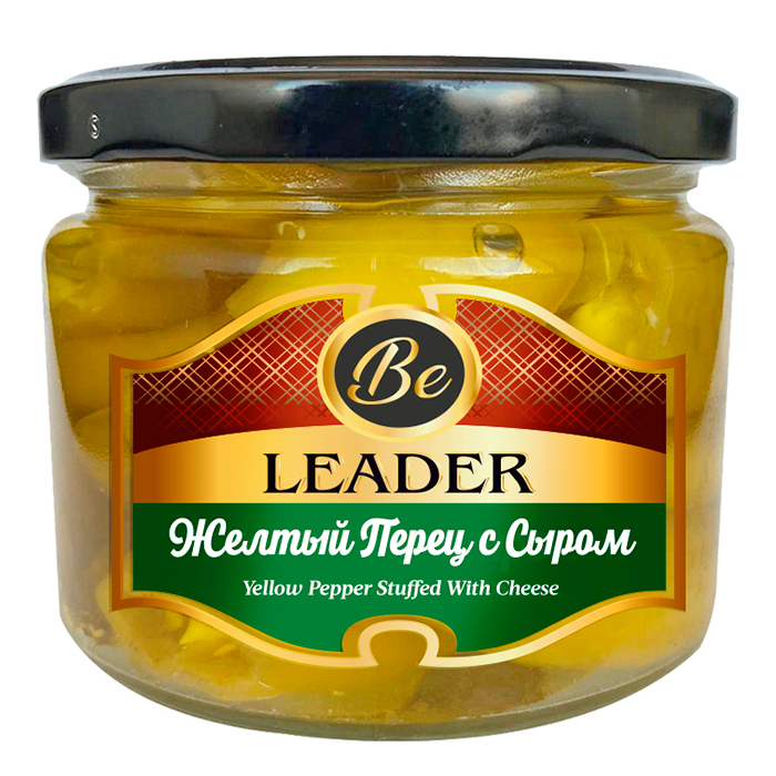 Перец желтый Leader с сыром 290 г