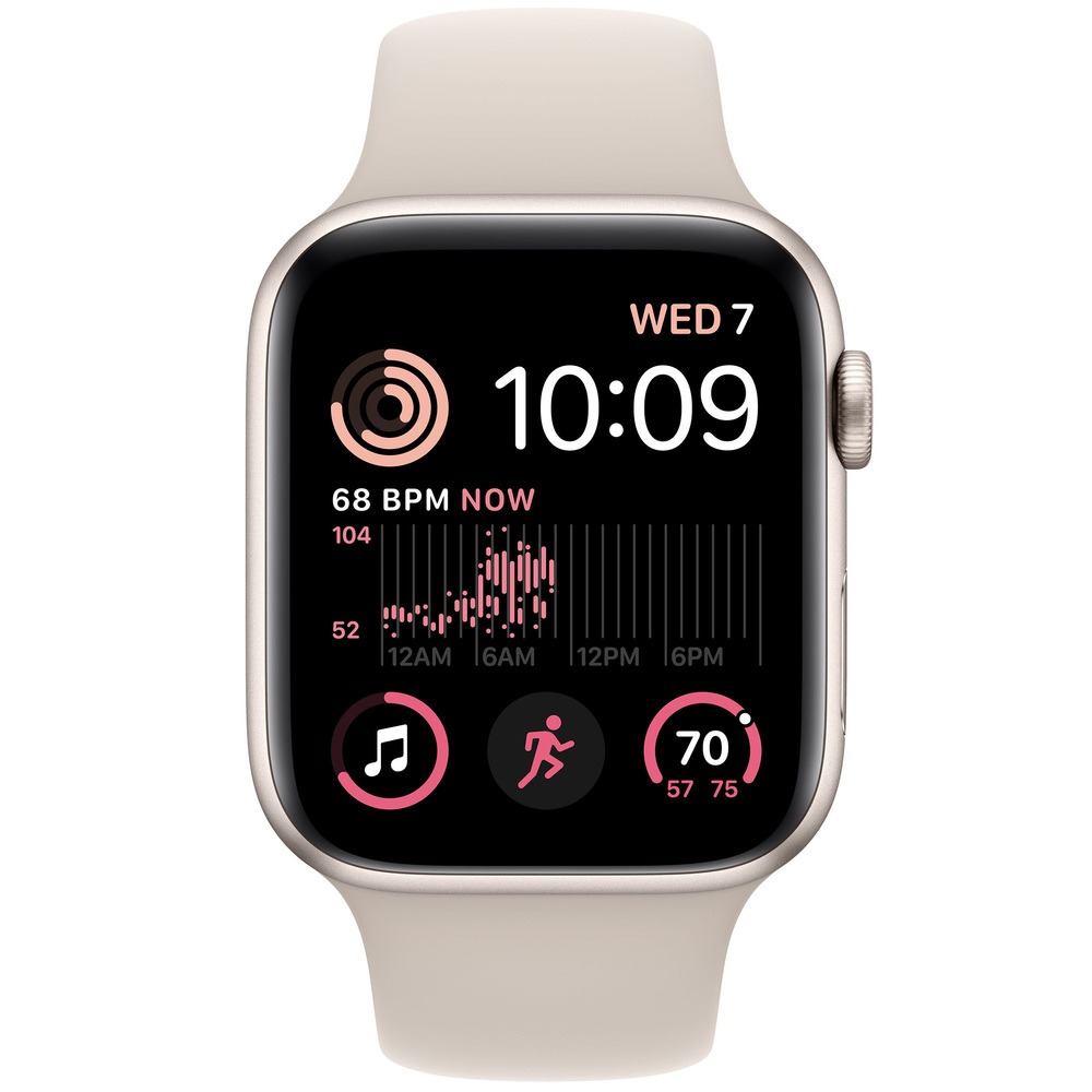 Смарт-часы Apple Watch SE 44 мм M/L MNTE3LL/A Starlight