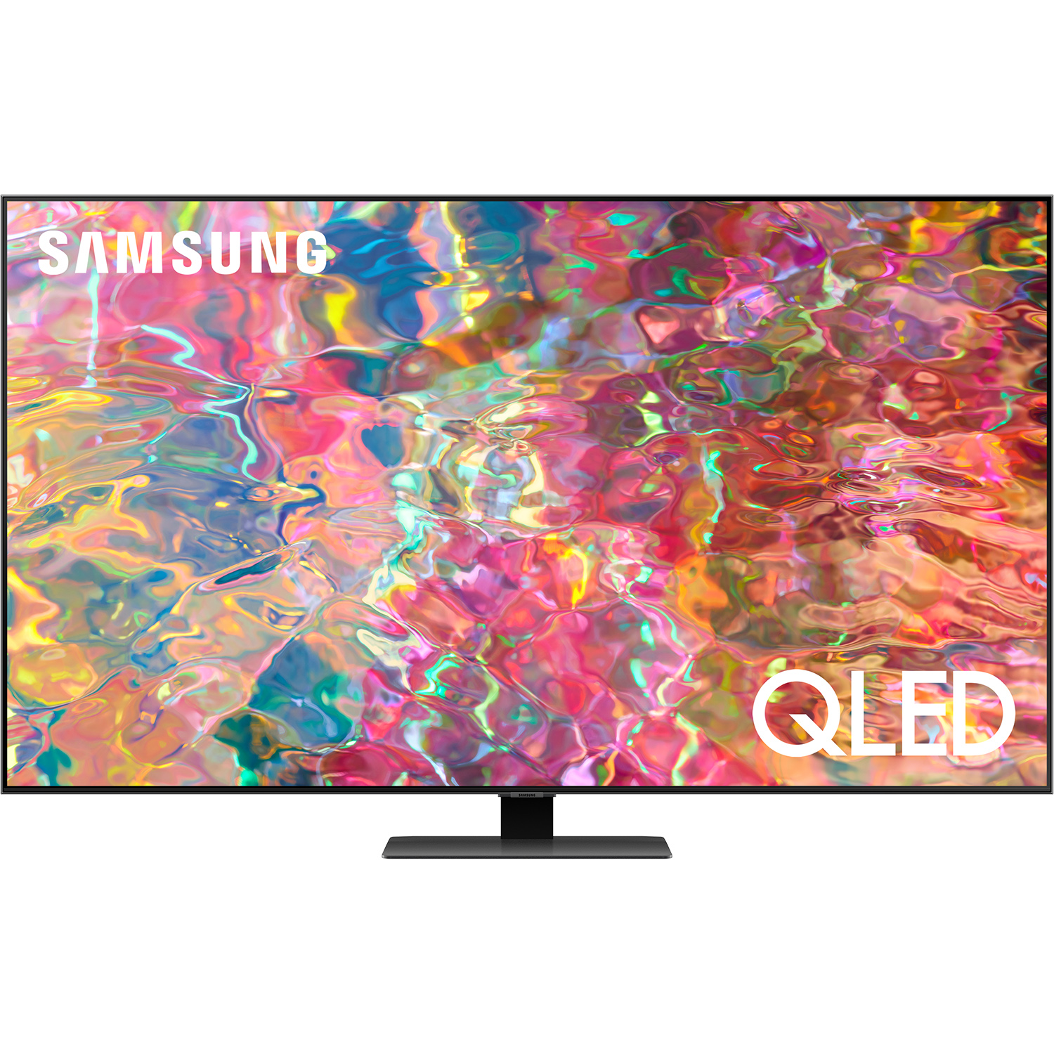 Телевизор Samsung QE75Q80BAUXCE, цвет серебристый - фото 1