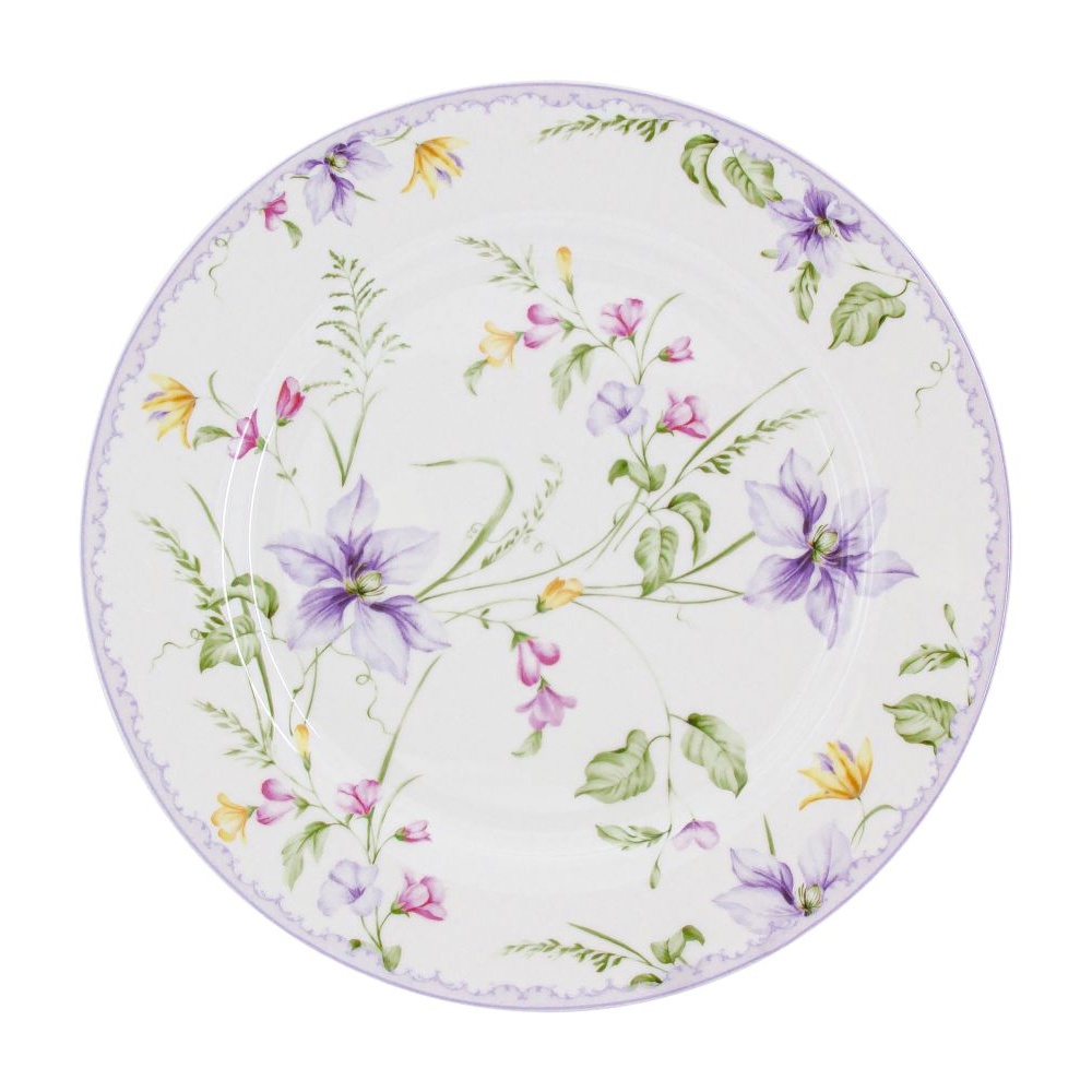 Набор из 2-х закусочных тарелок Anna Lafarg Primavera Селена 20,5 см, цвет белый - фото 2