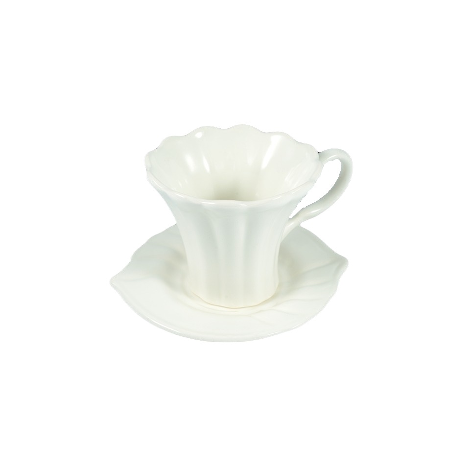 Чайная пара Семикаракорская керамика Очарование, 180 мл, цвет белый - фото 2
