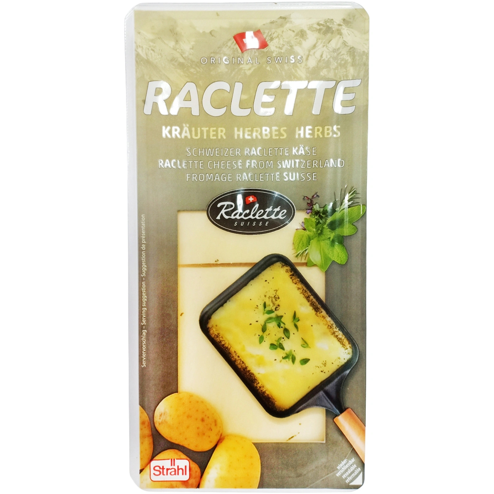Сыр твердый Strahl Раклет в прованских травах 45% 200 г