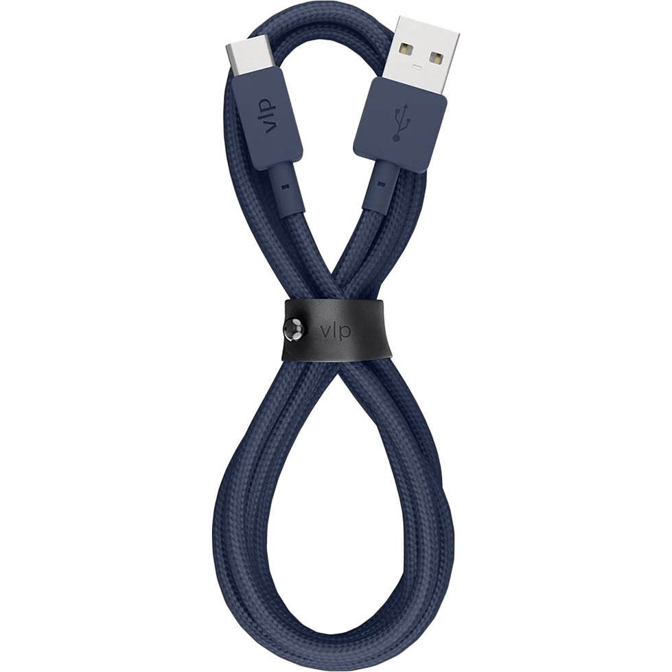 Кабель VLP Nylon Cable USB A - USB C темно-синий