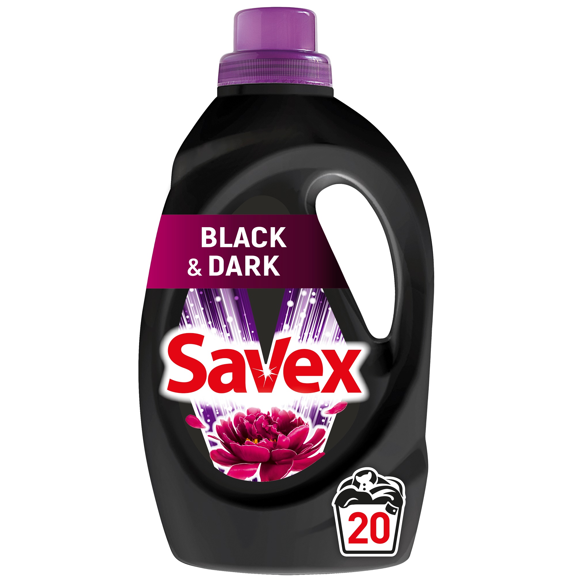 фото Средство для стирки savex black+dark 1,1 л