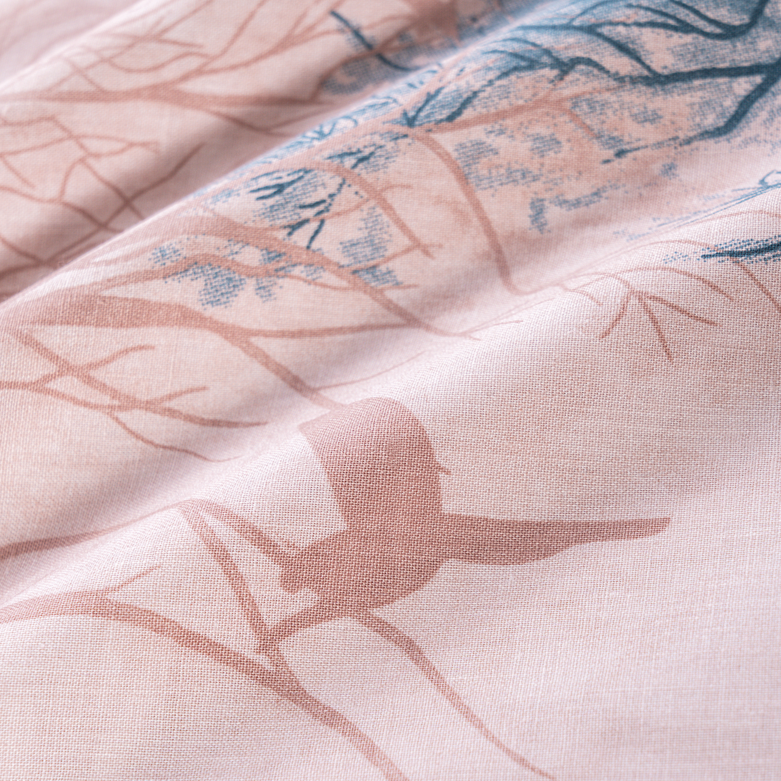 Комплект постельного белья Daily by T Элвуд розовый с сиреневым Двуспальный, цвет сиреневый, размер Двуспальный - фото 8