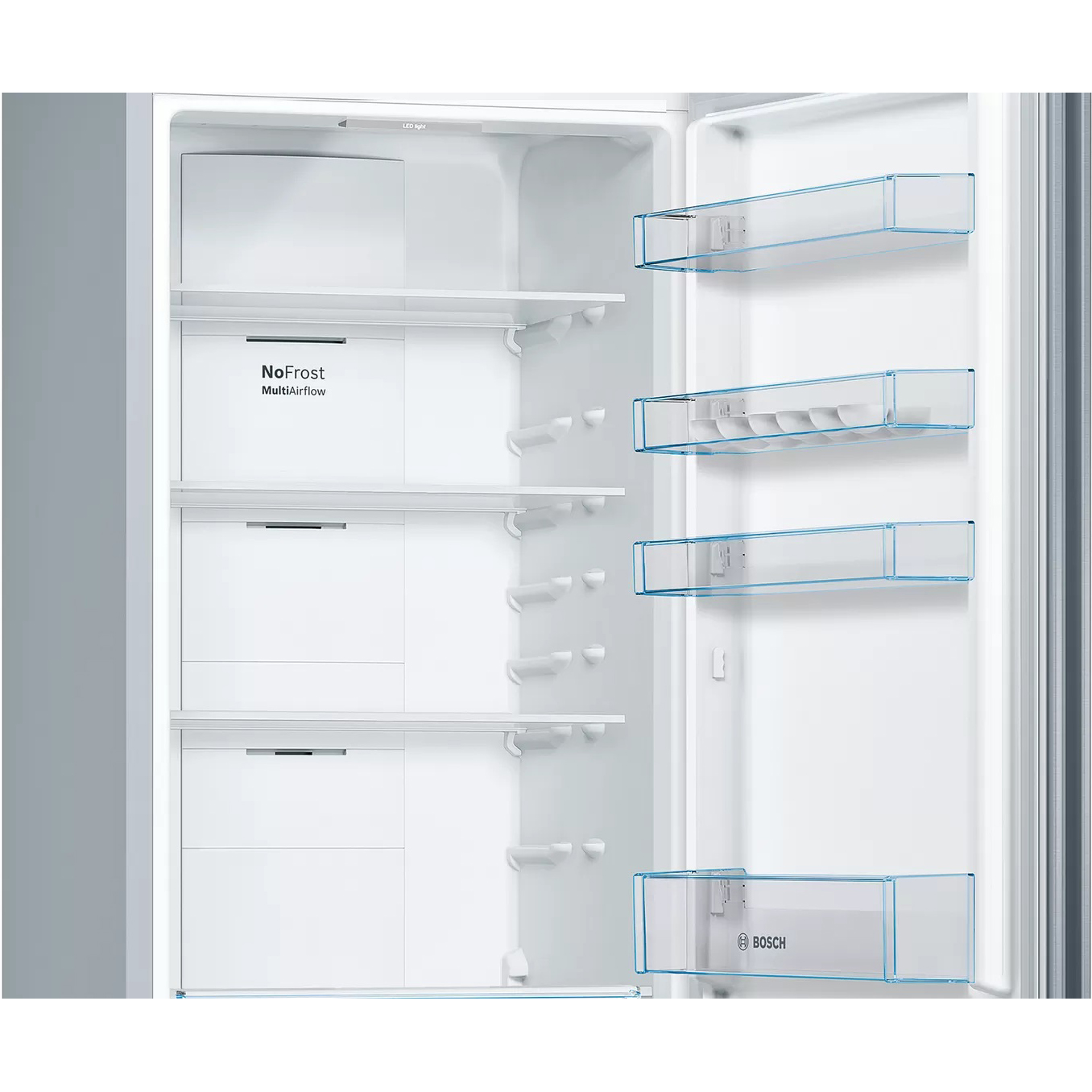 Холодильник Bosch KGN39UL316, цвет серебристый - фото 4
