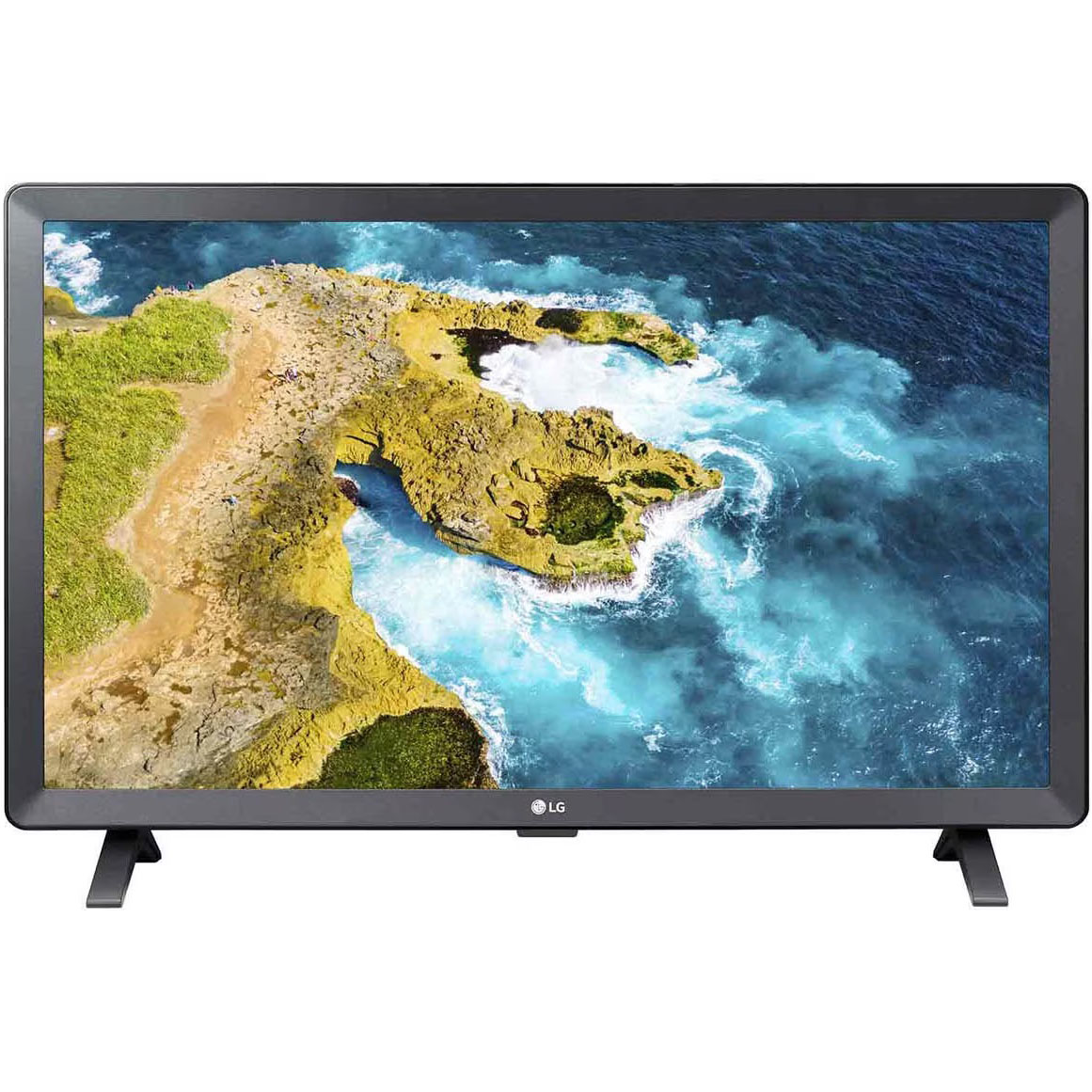 Телевизор LG 24TQ520S-PZ, цвет серый - фото 1