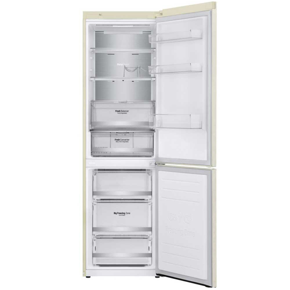 Холодильник LG GC-B 459 SEUM, цвет металл - фото 3