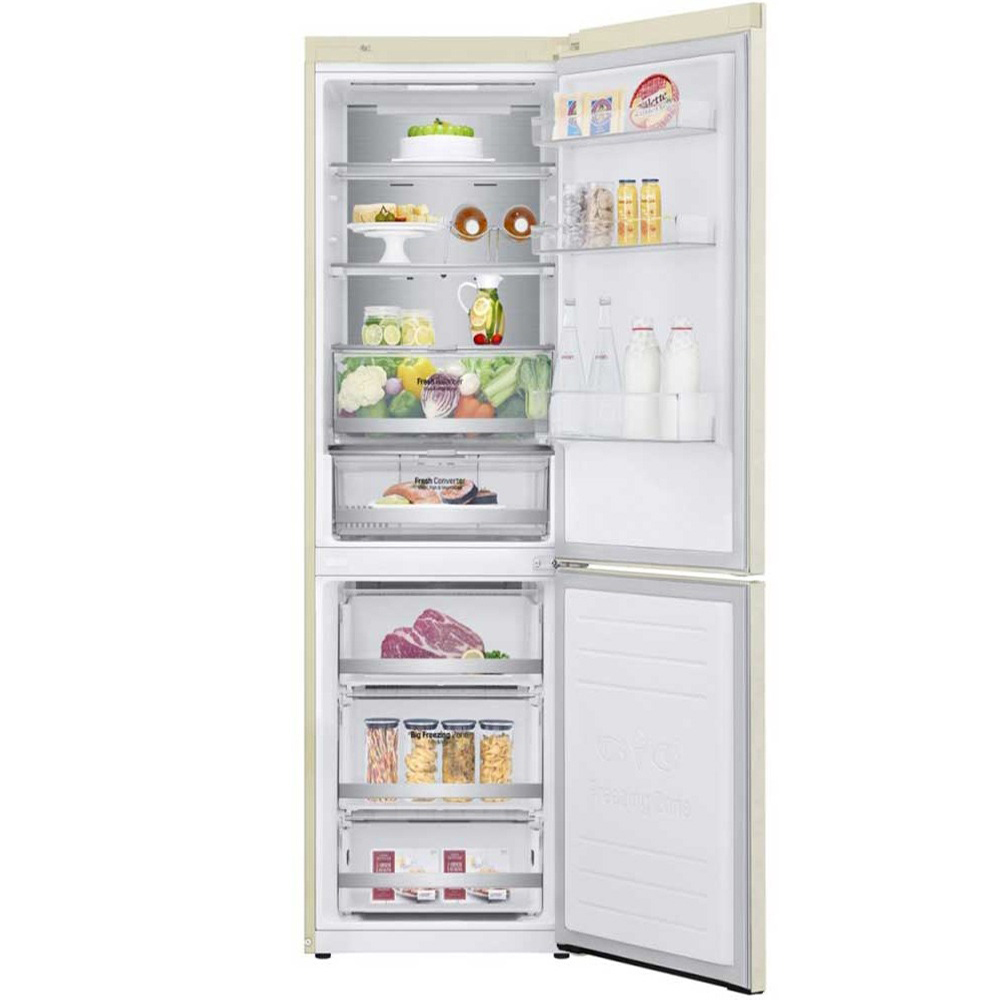 Холодильник LG GC-B 459 SEUM, цвет металл - фото 4