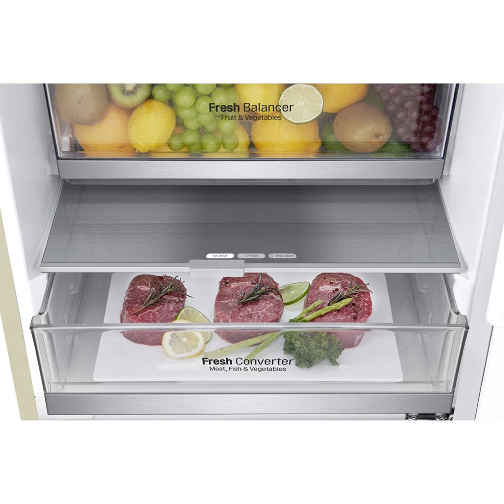 Холодильник LG GC-B 459 SEUM, цвет металл - фото 5