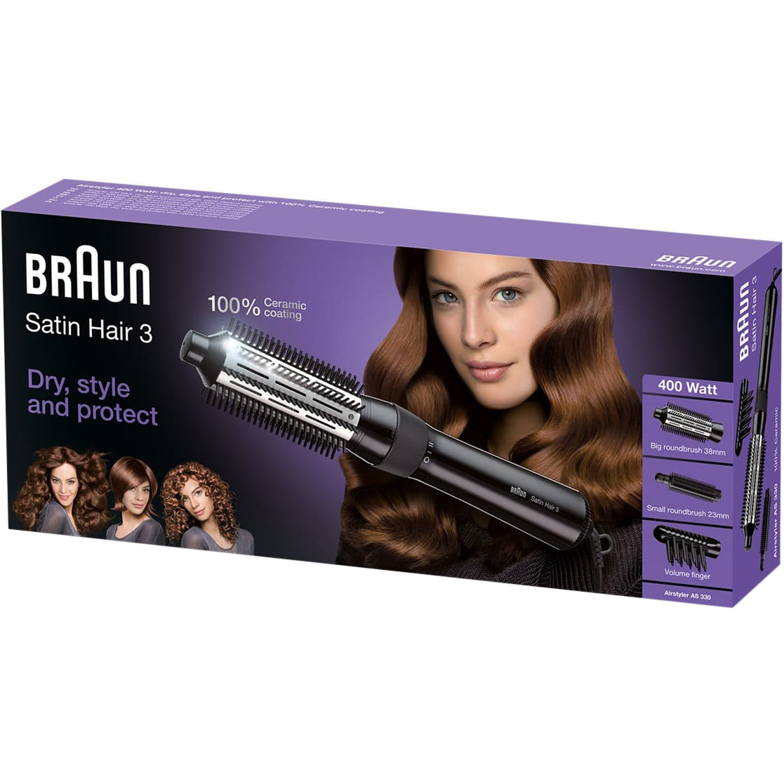 Фен-щетка Braun Satin Hair 3 AS 330