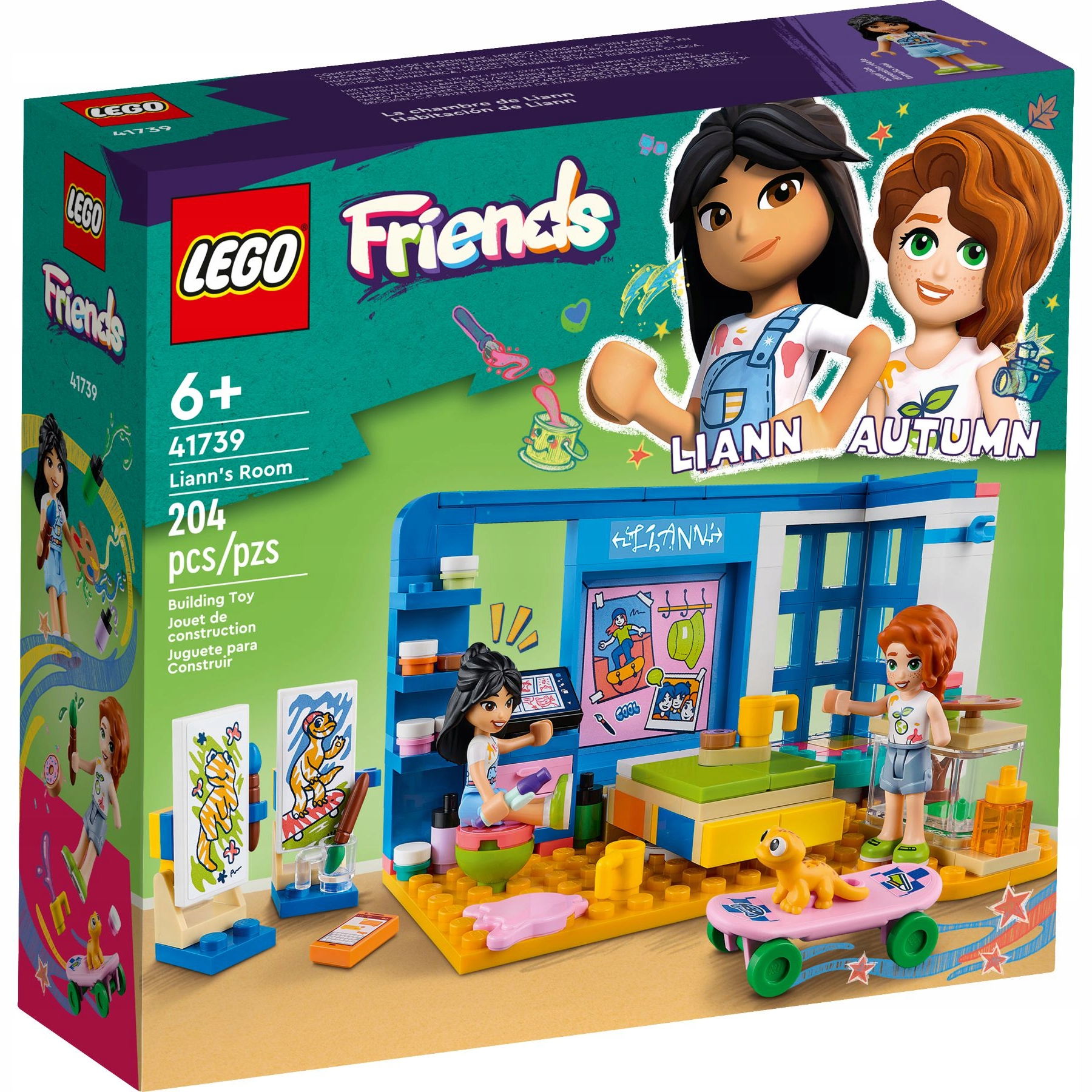 фото Конструктор lego friends комната лиэнн