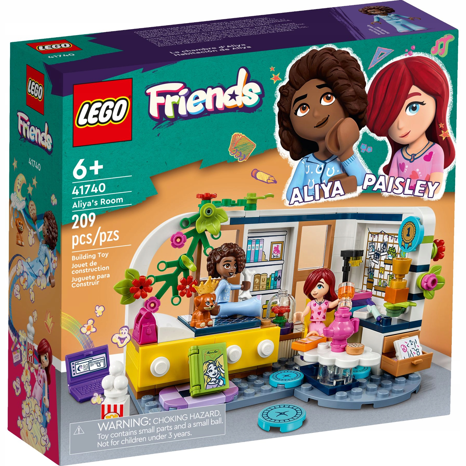 фото Конструктор lego friends комната алии