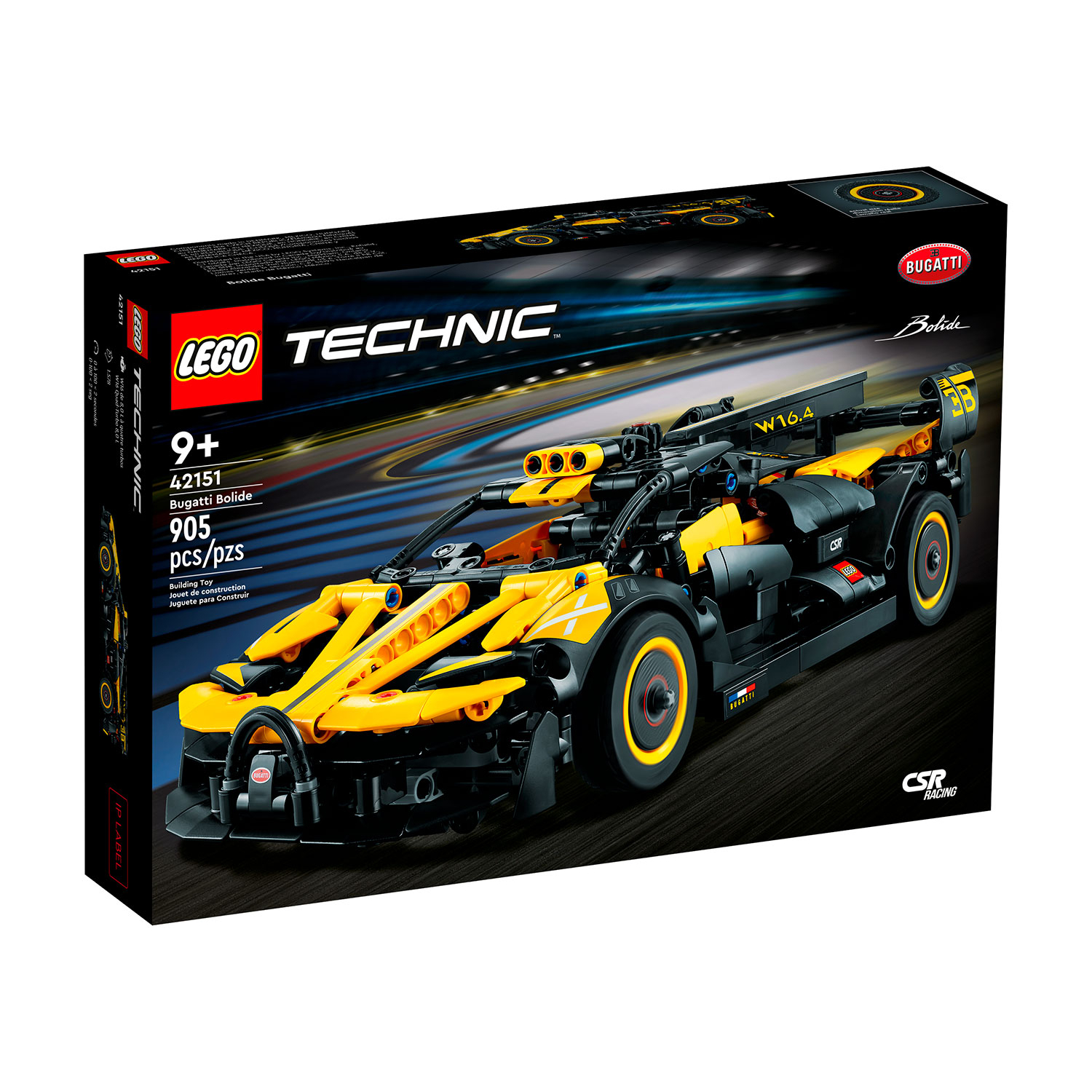 фото Конструктор lego technic бугатти болид