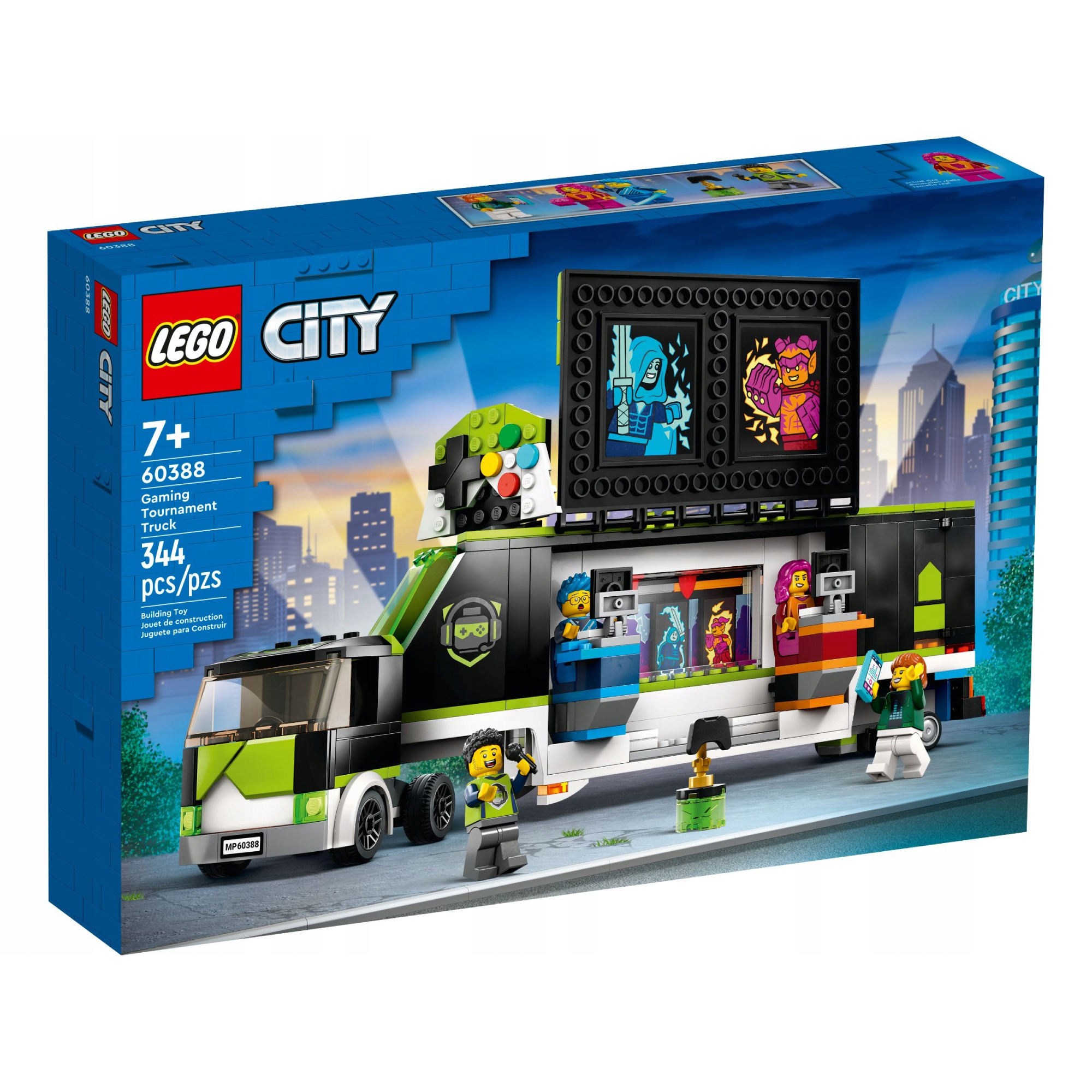 фото Конструктор lego city игровой турнирный трейлер