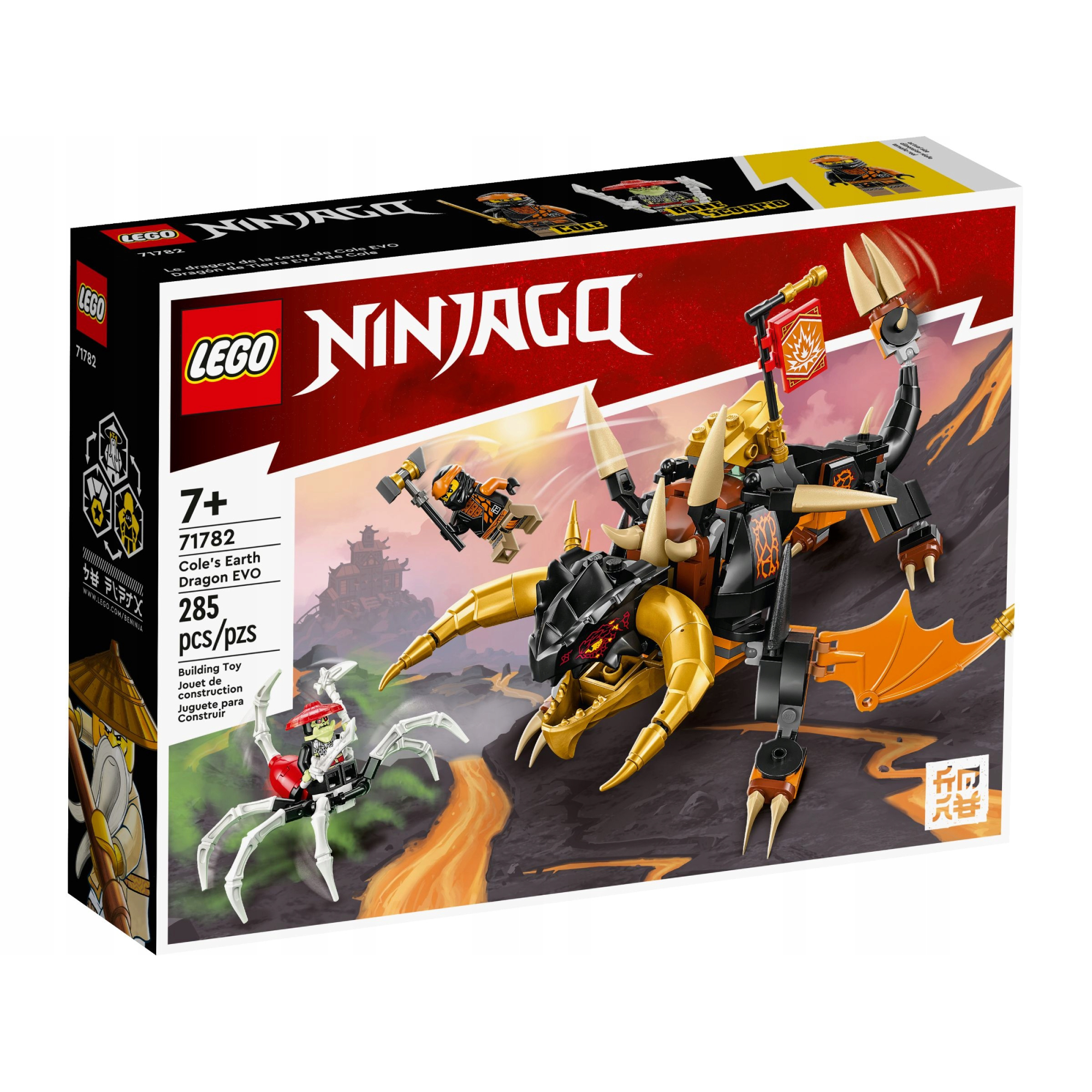 фото Конструктор lego ninjago земляной дракон коула evo