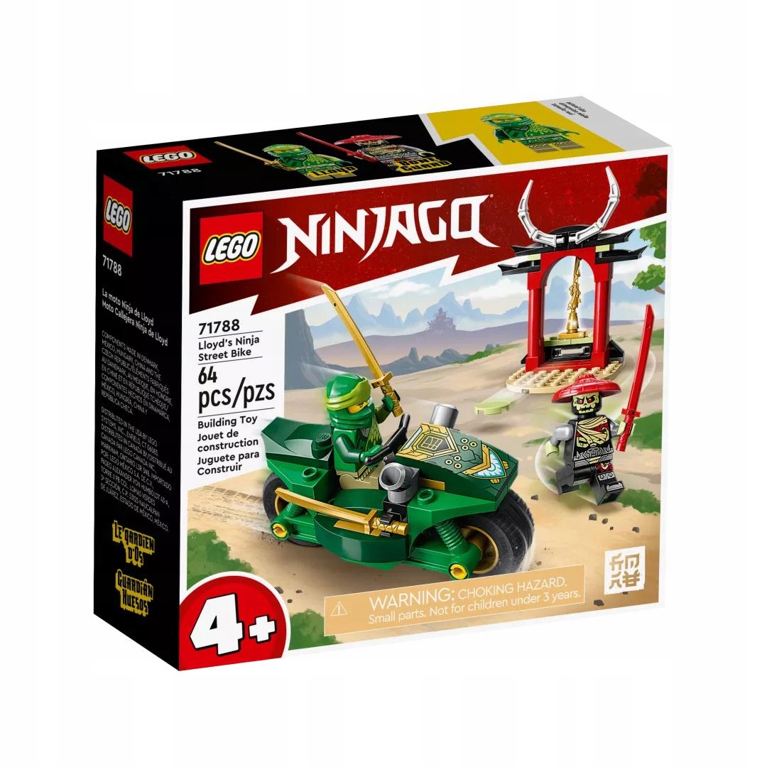 фото Конструктор lego ninjago мотоцикл ллойда ниндзя