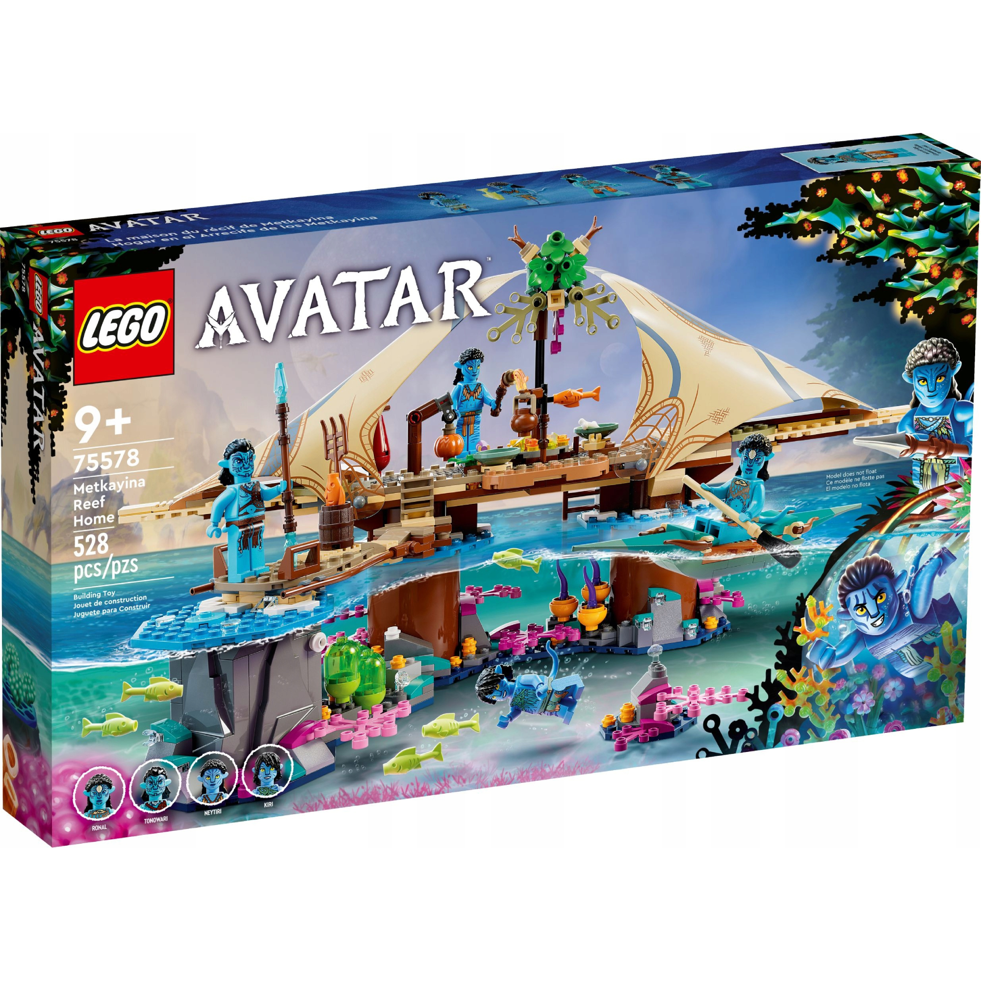 фото Конструктор lego avatar дом риф меткайна