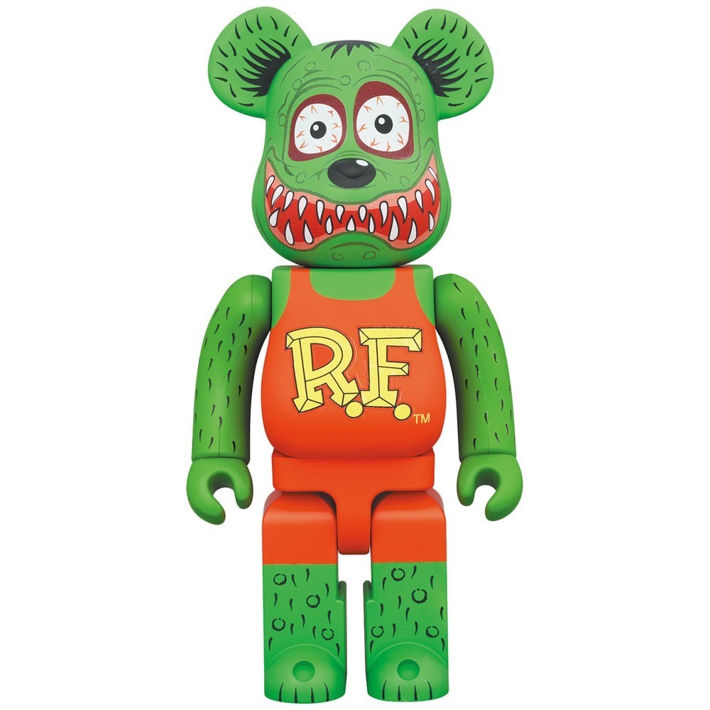 фото Фигура bearbrick medicom toy set rat fink by ed big daddy roth 400%/100%