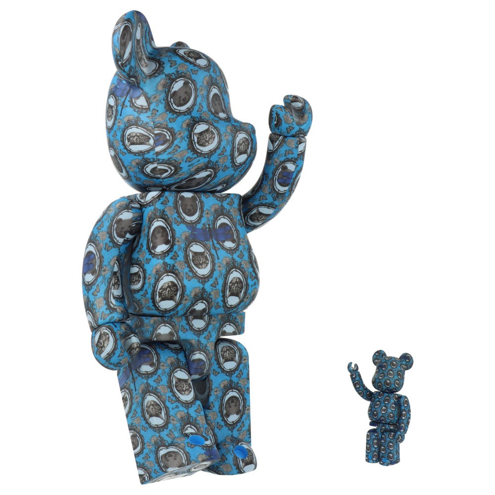 фото Фигура bearbrick medicom toy set robe japonica mirror 400%/100%