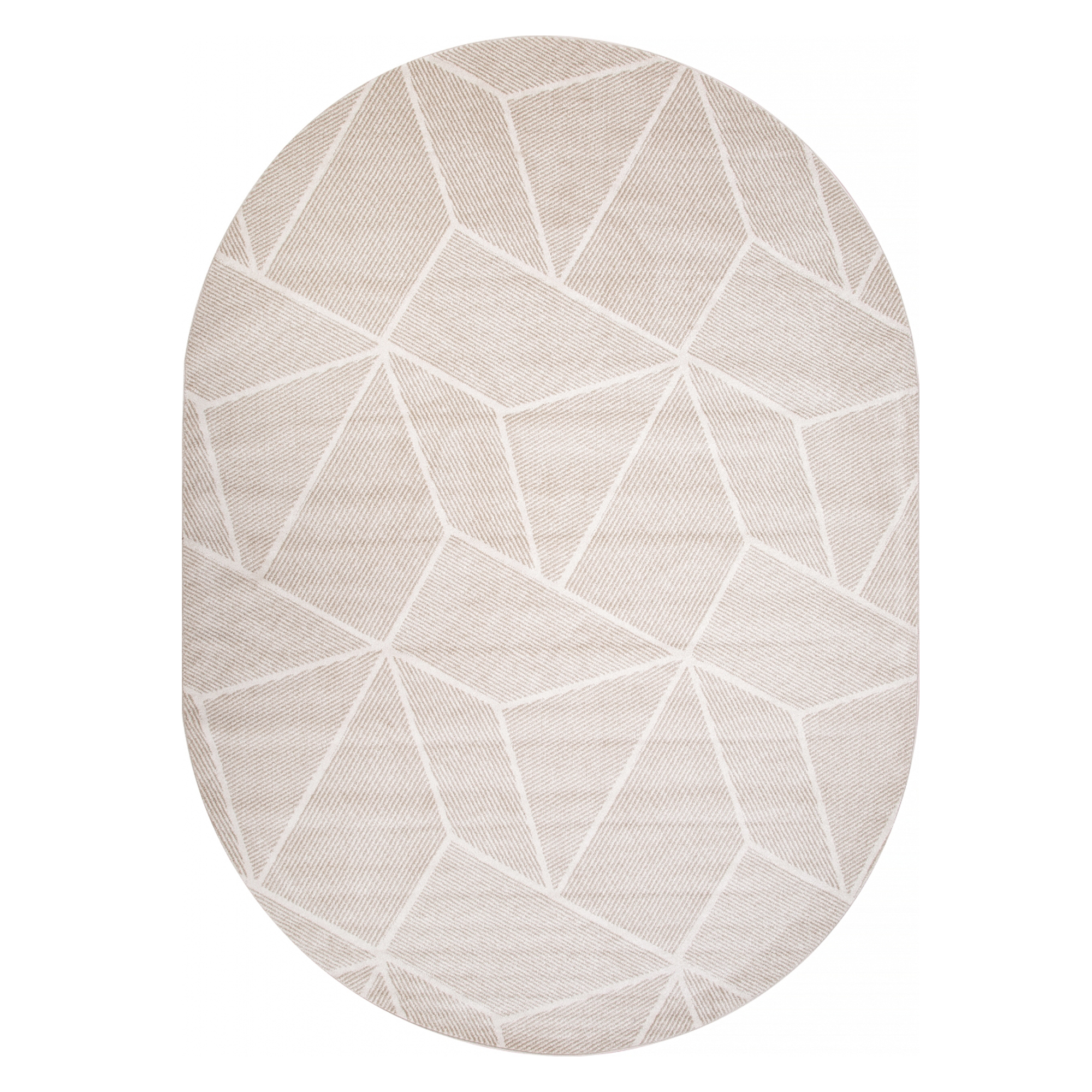 фото Ковер merinos f057 tornado beige 150x230 oval