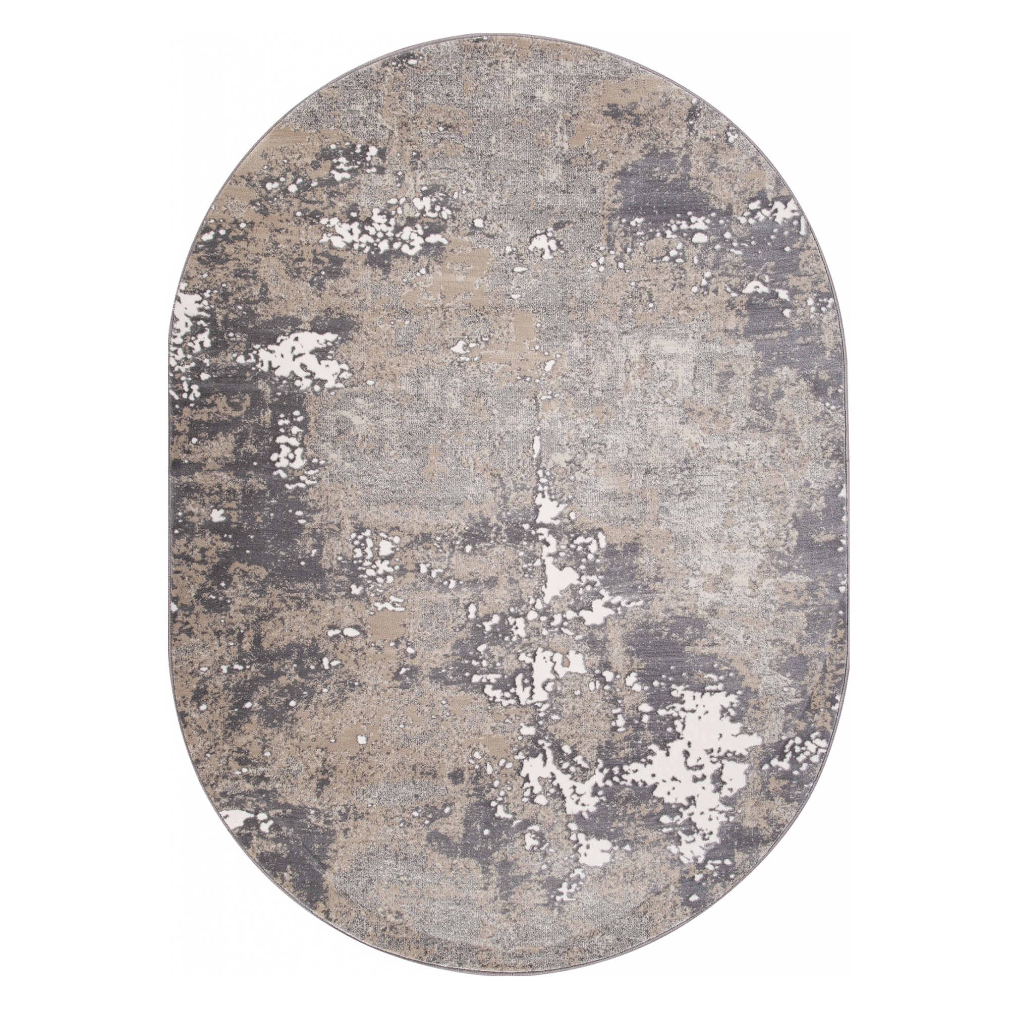 фото Ковер merinos d996 atlantis cream-gray 160x220 oval