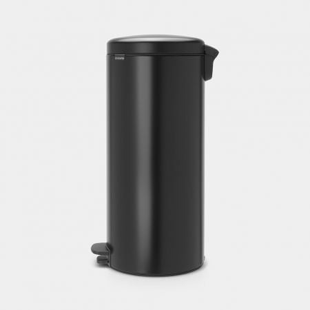 фото Бак мусорный с педалью brabantia newicon чёрный 30 л