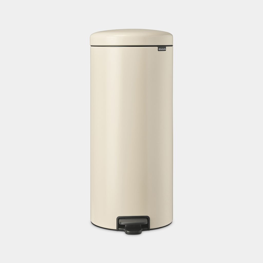 фото Бак мусорный с педалью brabantia newicon бежевый 30 л