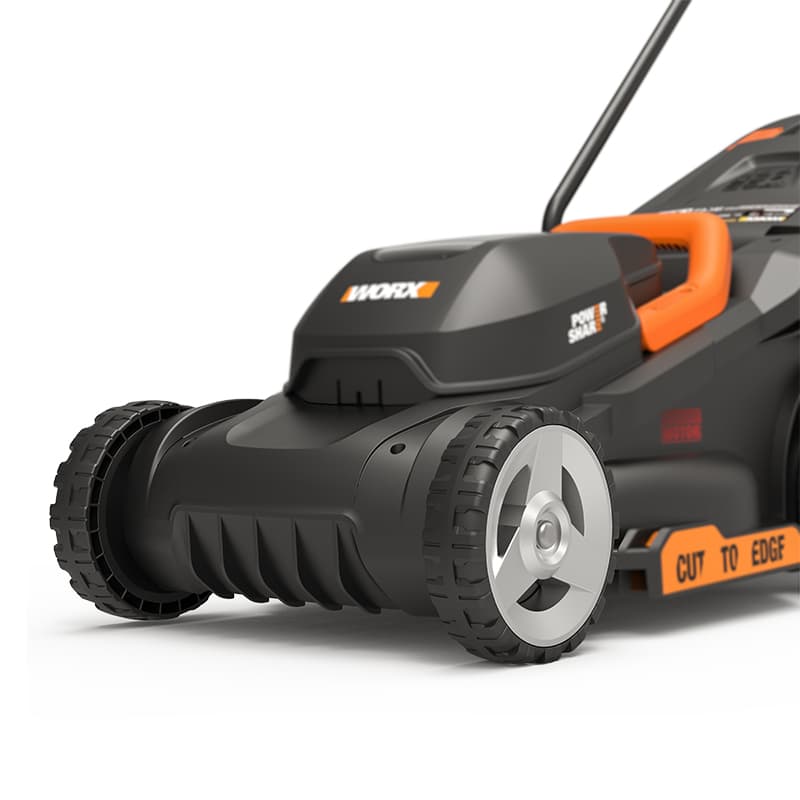 фото Газонокосилка аккумуляторная worx wg730e, 20в, бесщеточная, 30 см, 4ач х 1, зу 2а