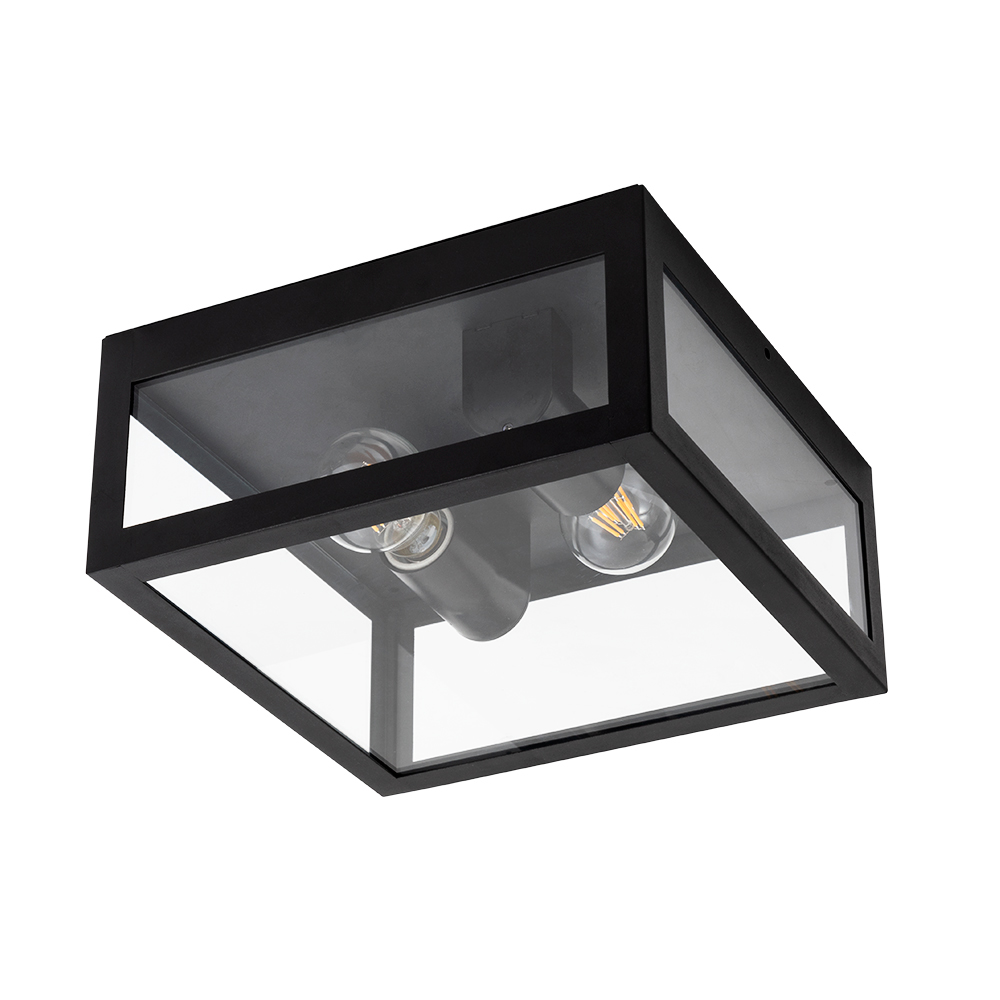 фото Уличный потолочный светильник arte lamp belfast a4569pf-2bk