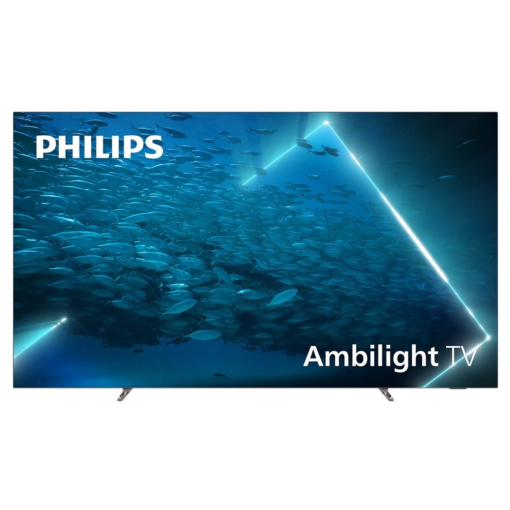 Телевизор Philips 55OLED707/12, цвет серебристый - фото 1
