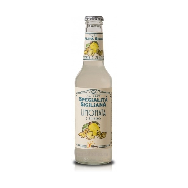 Напиток газированный Bona Горький лимон, 0.275 л
